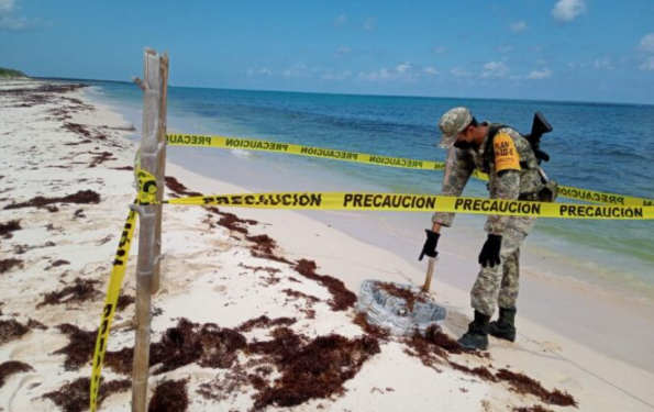 RECALAN 28 PAQUETES CON DROGA EN COZUMEL