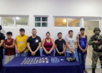 CAPTURAN A 15 DURANTE EL CATEO DE DOS BARES Y UN GIMNASIO EN EL NOVENO MUNICIPIO