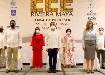 DE FORMA UNÁNIME, ASUME LENIN AMARO SEGUNDA PRESIDENCIA CONSECUTIVA DEL CCE RIVIERA MAYA