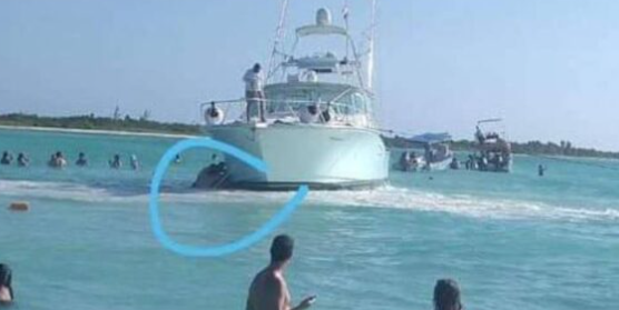 BUSCAN A LA EMBARCACIÓN CAPTADA VARADA EN ‘EL CIELO’ DE COZUMEL