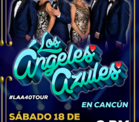 ÁNGELES AZULES LLEGAN A CANCÚN PARA CELEBRAR SUS 40 AÑOS DE TRAYECTORIA