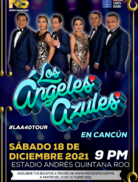 ÁNGELES AZULES LLEGAN A CANCÚN PARA CELEBRAR SUS 40 AÑOS DE TRAYECTORIA