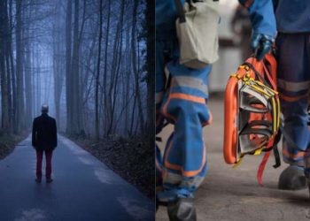 HOMBRE BORRACHO SE UNE AL EQUIPO DE BÚSQUEDA DE UNA PERSONA PERDIDA… A QUIEN BUSCABAN ERA A ÉL