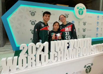 XIMENA LEÓN MEDALLISTA MUNDIAL DE LEVANTAMIENTO DE PESAS