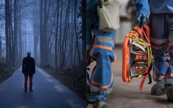 HOMBRE BORRACHO SE UNE AL EQUIPO DE BÚSQUEDA DE UNA PERSONA PERDIDA… A QUIEN BUSCABAN ERA A ÉL