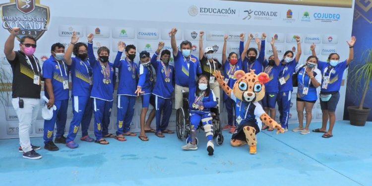 FINALIZA QUINTANA ROO CON 31 MEDALLAS AL CAER EL TELÓN DE LA PARANATACIÓN