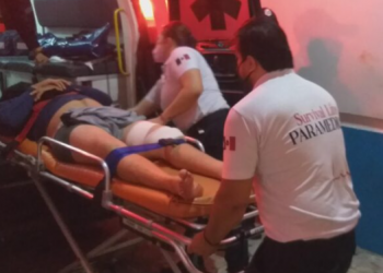 PRESUNTO SICARIO RECIBE BALAZO EN LA CABEZA POR SU CÓMPLICE CUANDO PRETENDÍAN MATAR A UN HOMBRE; ESTÁ GRAVE EN HOSPITAL DE CANCÚN