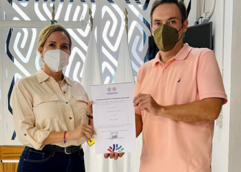 IMPONE CANDY AYUSO A SU ESPOSO COMO VICEPRESIDENTE DEL EQUIPO DE FÚTBOL PROFESIONAL INTER PLAYA