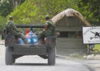 MANTIENEN OPERATIVO EN LA FRONTERA CON BELICE POR ENFRENTAMIENTO ENTRE MILITARES Y HOMBRES ARMADOS