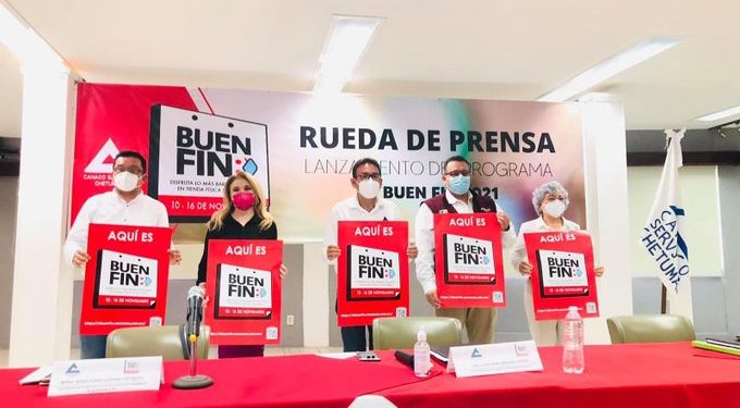LA SEDE Y LA CANACO CHETUMAL LANZAN PROGRAMA BUEN FIN 2021