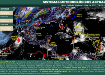 ONDA TROPICAL 36 TRAERÁ LLUVIA A QUINTANA ROO