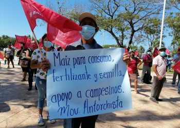 ANTORCHISTAS URGEN AL GOBERNADOR CARLOS JOAQUÍN CUMPLIR CON SU PALABRA