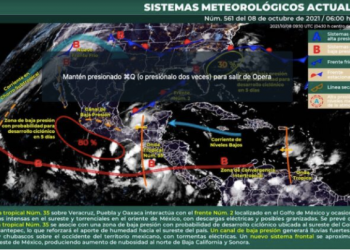 INTERVALOS DE LLUVIAS Y CALOR PARA QUINTANA ROO