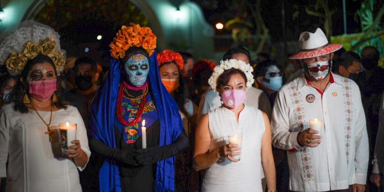 JUANITA ALONSO INAUGURA EL FESTIVAL DE DÍA DE MUERTOS “ALMAS CON TRADICIÓN 2021”