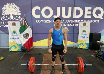 EL QUINTANARROENSE DARVIN PECH A CAMPAMENTO DE PREPARACIÓN CON LA SELECCIÓN NACIONAL DE LEVANTAMIENTO DE PESAS