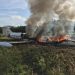 LOCALIZAN EN BELICE AVIÓN EN LLAMAS, HABÍAN DESCARGADO DROGA