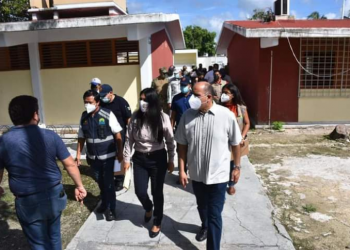 AUTORIDADES MUNICIPALES SUPERVISAN LAS CONDICIONES DE LOS REFUGIOS ANTICICLÓNICOS