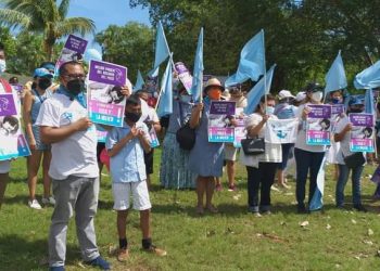 PROTESTAN GRUPOS PROVIDA EN CANCÚN CONTRA LA DESPENALIZACIÓN DEL ABORTO EN QUINTANA ROO