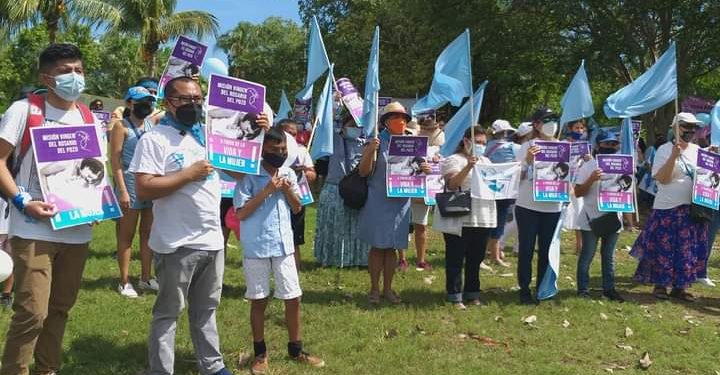 PROTESTAN GRUPOS PROVIDA EN CANCÚN CONTRA LA DESPENALIZACIÓN DEL ABORTO EN QUINTANA ROO