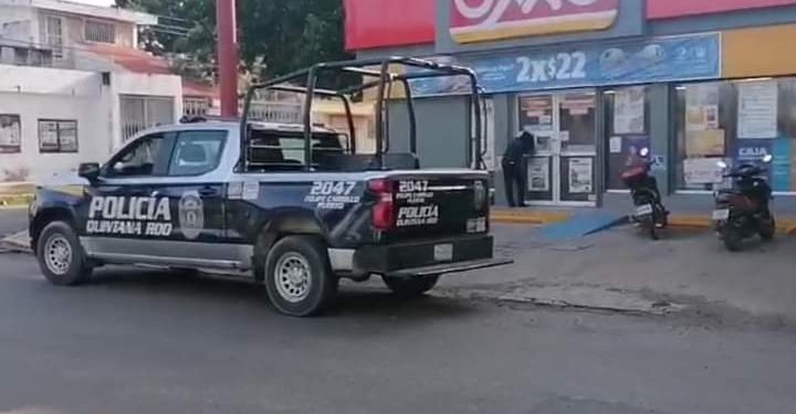 ASALTAN OXXO EN FELIPE CARRILLO PUERTO