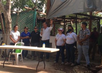 ORGANIZAN TRABAJOS HABITANTES DE “LOS FAISANES Y EL EDÉN” PARA SEGUIR AVANZANDO