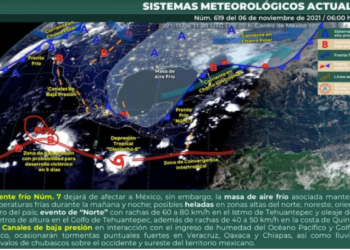 TEMPERATURAS FRESCAS Y NUBOSIDAD PARA QUINTANA ROO