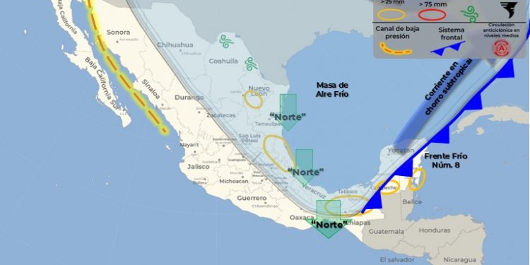 LLEGARÁ LA HELADEZ A QUINTANA ROO POR OTRO SISTEMA FRONTAL