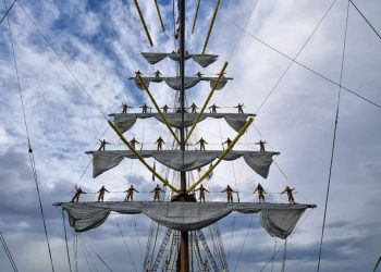 EL BUQUE ESCUELA CUAUHTÉMOC DE LA SECRETARÍA DE MARINA ESTÁ POR LLEGAR A DUBÁI, PARA SER EL ELEMENTO ESTRELLA DE LA SEMANA DE MÉXICO EN #EXPO2020