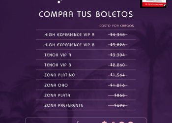 EN EL BUEN FIN, SIGUEN AGOTÁNDOSE LAS ZONAS DISPONIBLES PARA VIVIR UNA EXPERIENCIA IRREPETIBLE CON ANDREA BOCELLI EN EL QUE YA ES LLAMADO EL CONCIERTO DEL SIGLO EN LA ENTIDAD