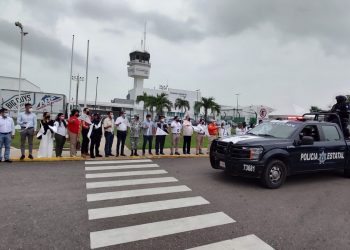 Participa la SSPC en el banderazo de arranque del Programa Héroes Paisano.