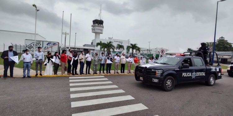 Participa la SSPC en el banderazo de arranque del Programa Héroes Paisano.