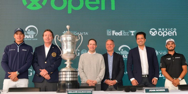 SUMAN ESFUERZOS LA FEDERACIÓN MEXICANA DE GOLF Y GRUPO SALINAS PARA PRESENTAR EL MEXICO OPEN 2022, EN EL MÁXIMO CIRCUITO DEL PGA TOUR