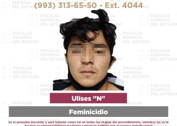En Chiapas, Fiscalía tabasqueña detiene a feminicida tabasqueño