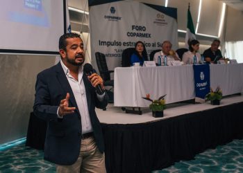 Ante la IP resalta Rafael Marín los alcances y beneficios del Proyecto del Corredor Interoceánico