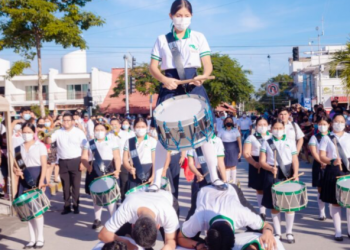 Tulum conmemoró el 111 aniversario de la Revolución Mexicana con los protocolos de sanidad correspondientes