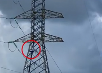 Joven se suicida lazándose de una torre de alta tensión de Mérida