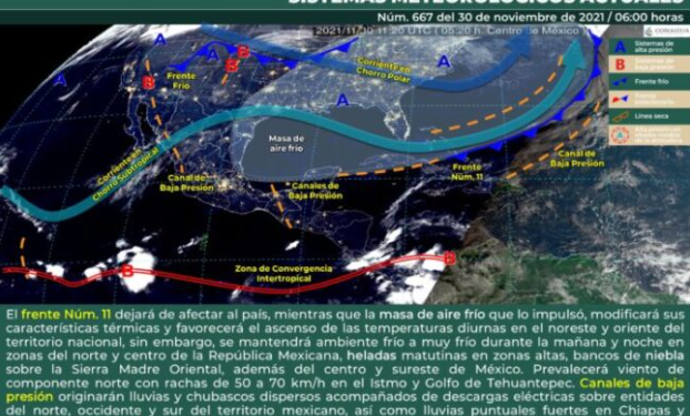 Quintana Roo se mantendrá con un clima variado