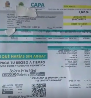 Ciudadanos se quejan sobre el cobro doble de CAPA