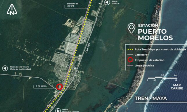 Confirman modificación del trazo en el tramo 5 a la altura de Puerto Morelos