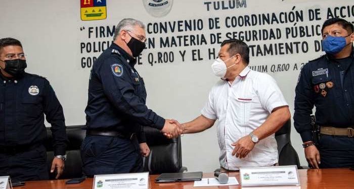 Gobierno de Marciano Dzul y SSP firman Convenio de Coordinación Policial que sustituye al Mando Único