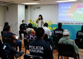 PRESENTAN EL PROGRAMA “ESCUELA SEGURA, ESCUELA DE TODOS” A DIRECTORES DE PLANTELES DE EDUCACIÓN BÁSICA