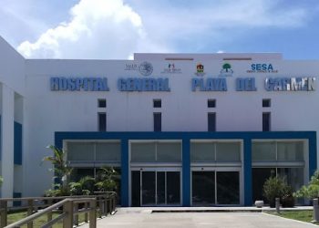 CIERRAN TEMPORALMENTE EL ÁREA COVID EN HOSPITAL GENERAL DE PLAYA DEL CARMEN
