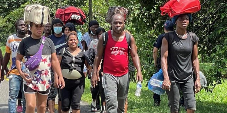 Se disuelve la caravana de migrante de Chiapas