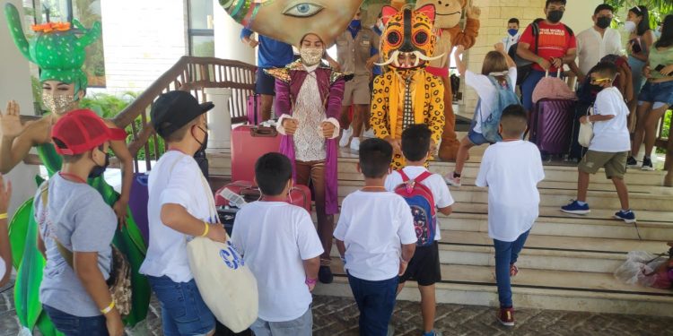 BAHIA PRINCIPE RIVIERA MAYA RESORTS RECIBE A LOS PEQUEÑOS DE LA FUNDACIÓN “MI ÚLTIMO DESEO”