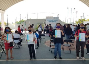 LA SEDETUS CONTINÚA CON ÉXITO EL PROGRAMA DE TITULACIÓN GRATUITA DE LOTES PARA FAMILIAS QUINTANARROENSES