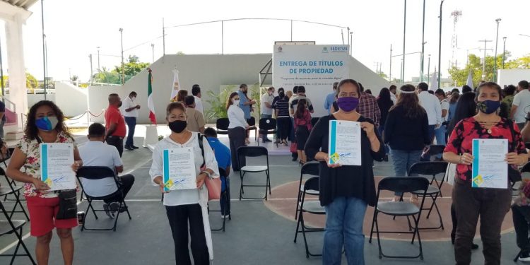 LA SEDETUS CONTINÚA CON ÉXITO EL PROGRAMA DE TITULACIÓN GRATUITA DE LOTES PARA FAMILIAS QUINTANARROENSES