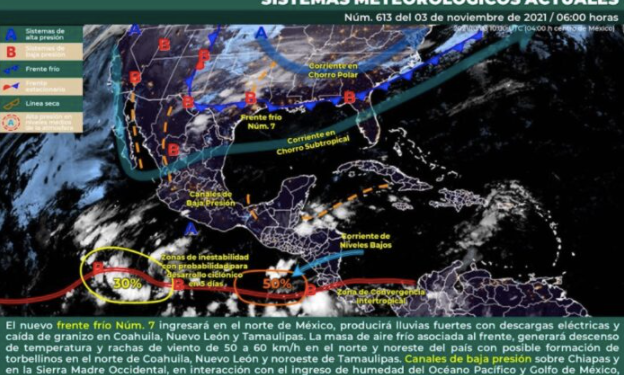AMBIENTE TEMPLADO PARA QUINTANA ROO; VIGILAN A ‘WANDA’