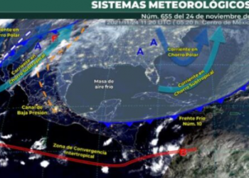 Descenso de temperatura afecta a Quintana Roo