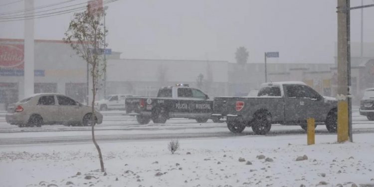 Alertan sobre primera tormenta invernal de la temporada en el norte de México