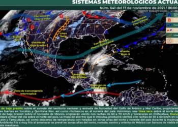 Quintana Roo amanece con lluvias y cielo nublado